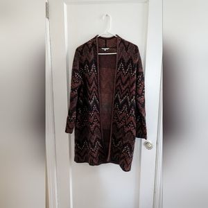 Lucky Brand calf-length cardigan